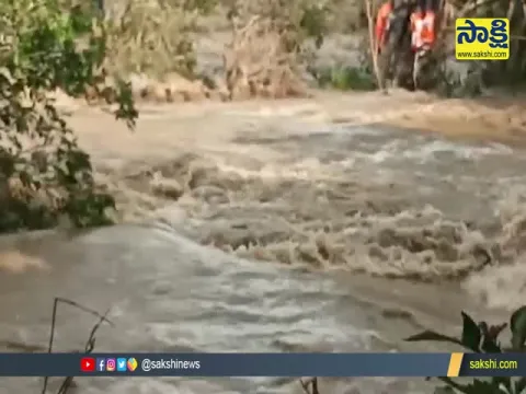 NDRF Team Saved 3 Lifes In Kamareddy District Due To Heavy Water Flow