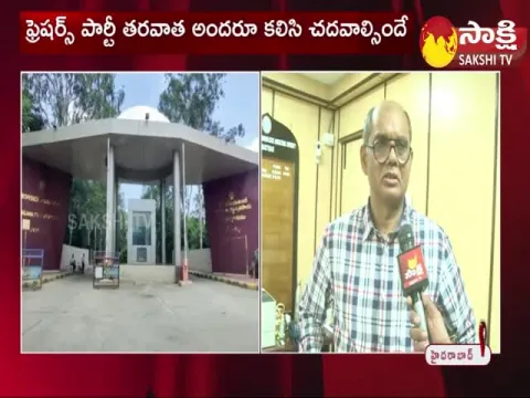 Prof Jayashankar Agricultural University Register Sudheer Kumar Face To Face