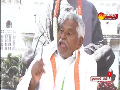 Congress MLC T Jeevan Reddy Press Meet At Hyderabad