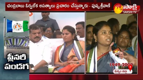 Face To Face With MLA Pushpa Sreevani 