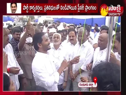 AP CM YS Jagan Invented Party Flag