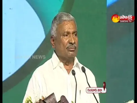 Minister Peddireddy Ramachandra Reddy Speech At YSRCP Plenary Public Meeting