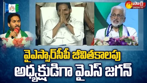 CM YS Jagan Lifetime President of YSRCP