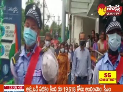 Hyderabad: Independence Day Celebrations In Citi Neuro Hospital