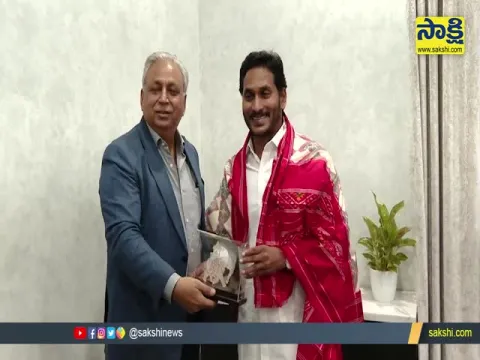 Tech Mahendra MD Meets With AP CM YS Jagan