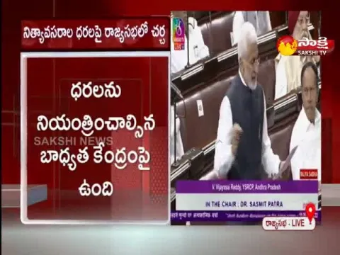 MP Vijayasai Reddy In Rajya Sabha