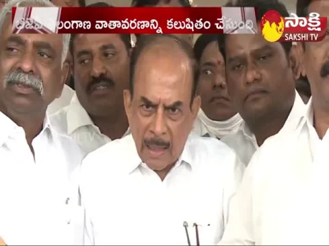 Home Minister Mahmood Ali And Vemula Prashanth Reddy Fires On BJP Over Delhi Liquor Scam 