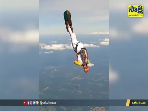 Man Breaks His Own Guinness World Record For Skysurfing With 175 Helicopter Spins In Single Jump