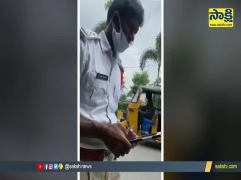 Kukatpally Traffic Ci Beaten To Motorist 