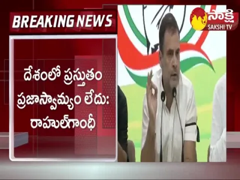 Rahul Gandhi Comments On ED Raids