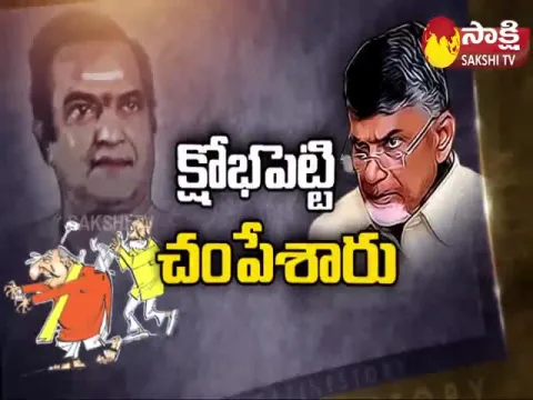 Magazine Story On Sr NTR and Chandrababu Naidu