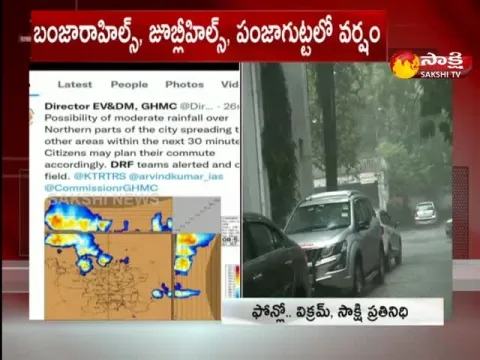 Heavy Rains In Hyderabad