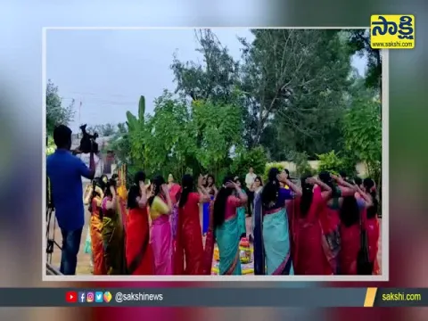 IMA Families celebrated Bathukamma festival At Kamareddy