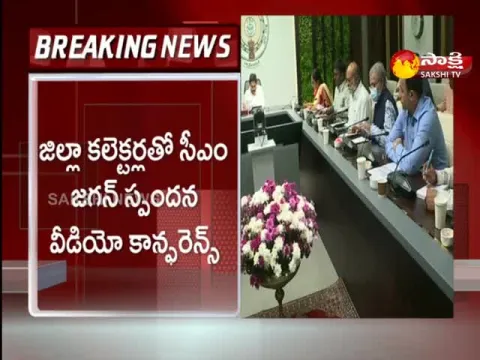 AP CM YS Jagan Spandana Video Conference With District Collectors