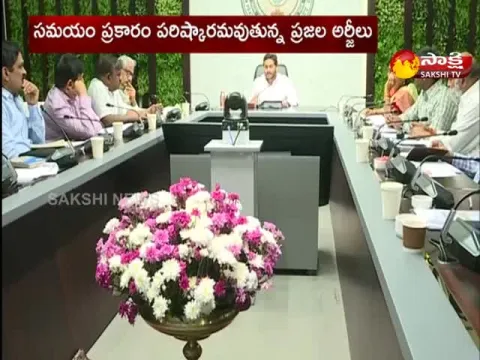 AP CM YS Jagan Video Conference With Collectors And SPs