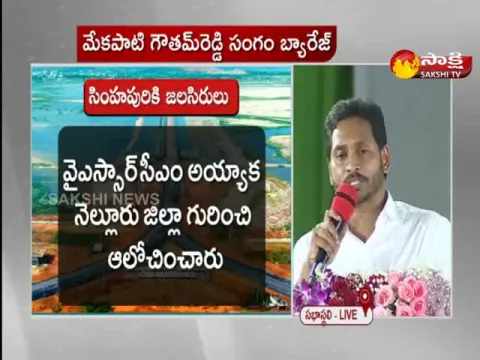 AP CM YS Jagan Speech In Nellore