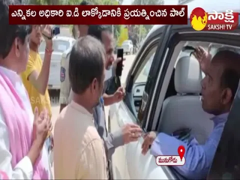 KA Paul Overaction With Election Officer