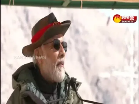 PM Modi Speech and Celebrate Diwali With Soldiers At Kargil