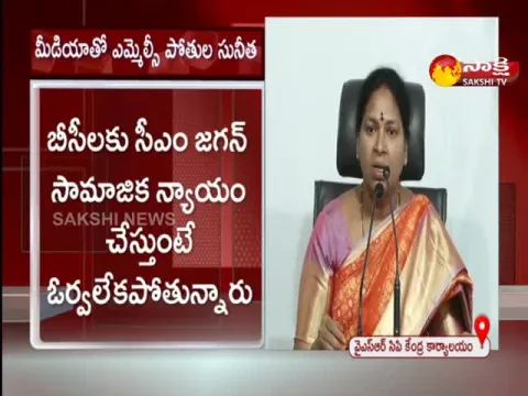 Mlc Pothula Sunitha Fires On Chandrababu Naidu