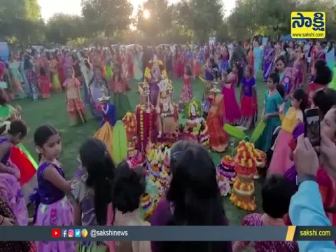 Bathukamma Celabrations By Women Empowerment Telugu Association At California