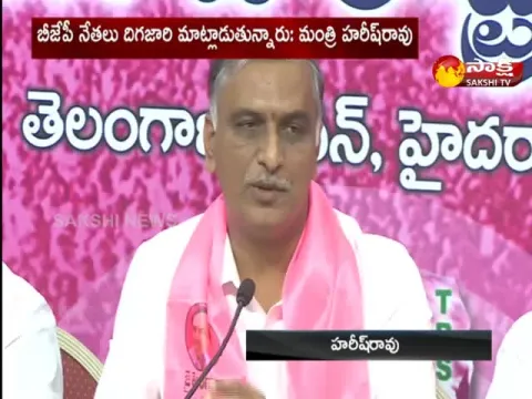 Telangana Minister Harish Rao Comments On Kishan Reddy and Bandi Sanjay