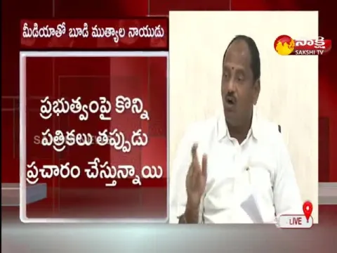 AP Deputy CM Mutyala Naidu Fires On Yellow Media And Chandrababu