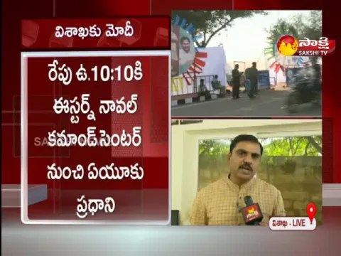 Bjp Leader Vishnuvardhan Reddy About On PM Modi Telugu States Tour