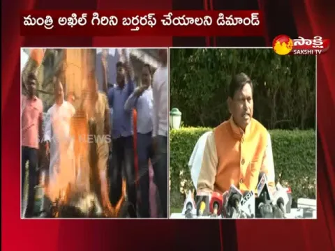 TMC leader Akhil Giri Makes Sensational Comments on Indian President