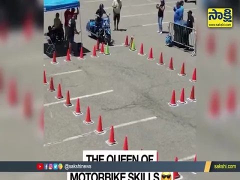 Viral Video: The Queen Of Motor Bike Skills