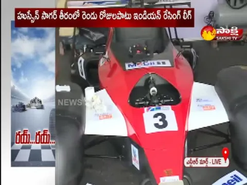 Indian Racing League In Hyderabad