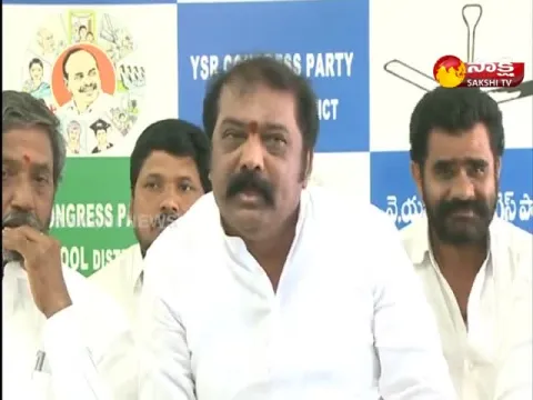 AP Minister Gummanur Jayaram Fires on Chandrababu