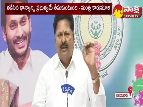 AP Minister Karumuri Venkata Nageswara Rao about Wet Grain