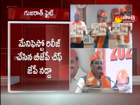 BJP Manifesto Release for Gujarat Assembly Elections