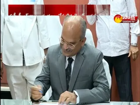 KS Jawahar Reddy Has Taken Charge As The New CS Of Andhra Pradesh