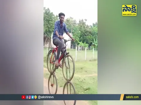 Viral Video: Double Dekkar Cycle Is Came
