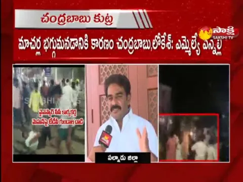 YSRCP MLA Pinnelli Ramakrishna Reddy Slams TDP and Chandrababu