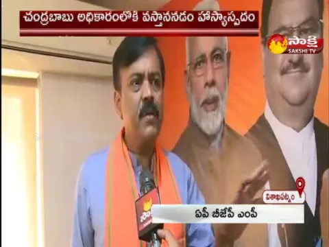 GVL Narasimharao Fires On Chandrababu Naidu