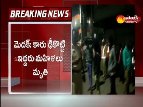 Road Accident At Medak District