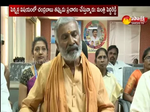 Minister Peddireddy Ramachandra Reddy Comments On Chandrababu
