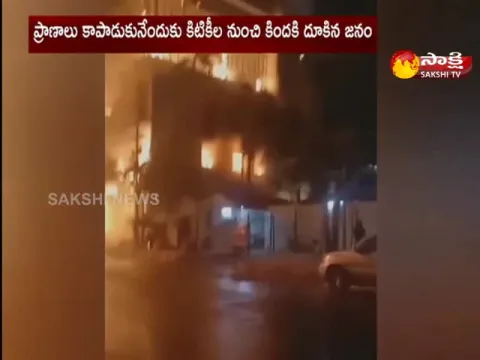 Fire Accident at Cambodia Casino Hotel