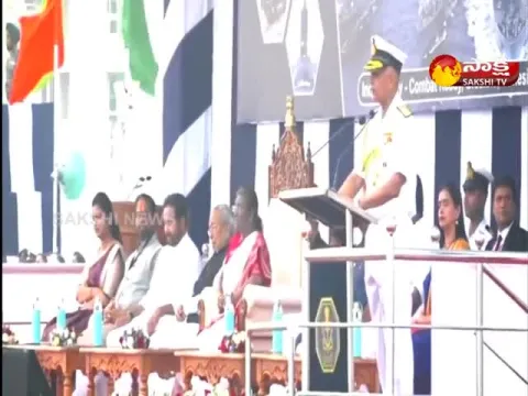 Navy Day Celebrations In RK Beach Vishakapatnam 