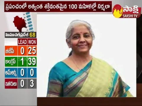 Nirmala Sitharaman Among World's 100 Most Powerful Women