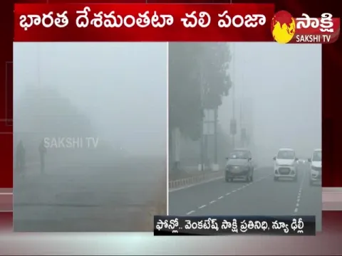 Cold Wave Hits Hyderabad: Thick Fog Covers Metro City