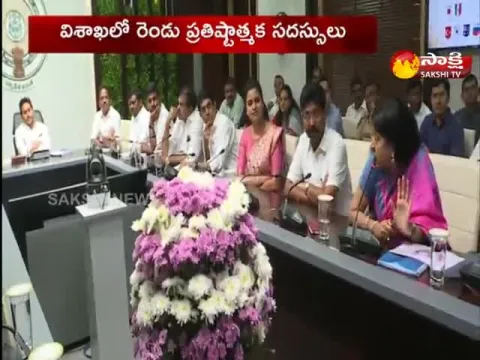 CM Ys Jagan Review Meeting On Prestigious conference arrangements in Vizag
