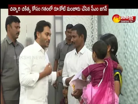 Baby Honey Her Parents Met With CM YS Jagan