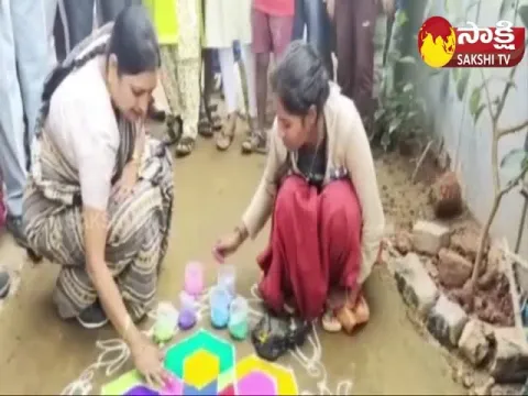 Ap Minister Usha sri Charan Sankranti Celebrations