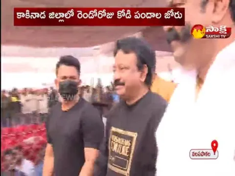 Ram Gopal Varma Visits Kakinada On Occasion Of Sankranti