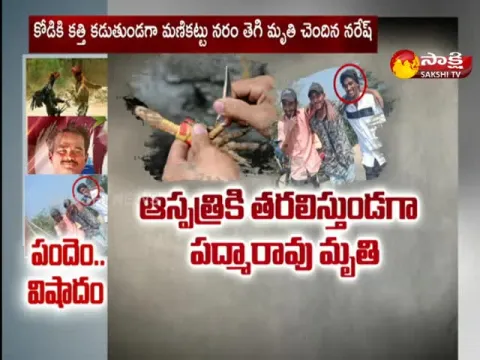 Sad Incident In Cockfight At East Godavari District 