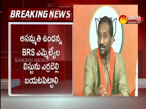 BJP Raghunandan Rao Sensational Comments On CM KCR