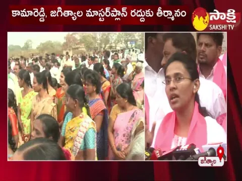 Kamareddy, Jagtial Minicipal Councils Pass Resolution to Cancel Master Plan